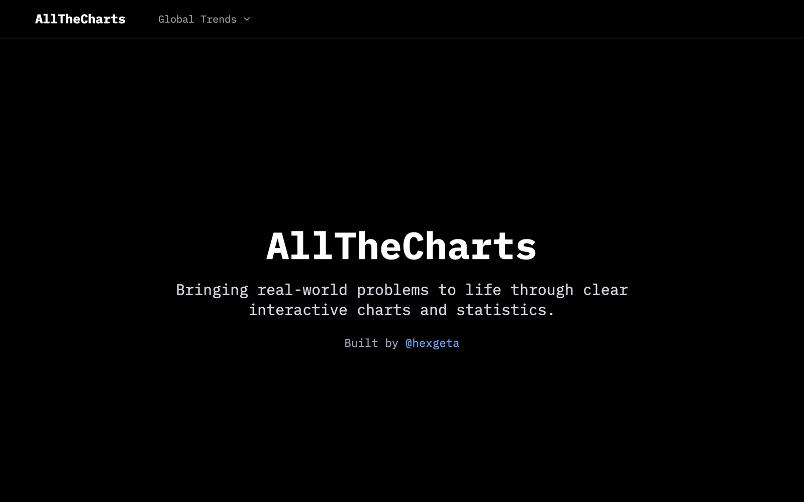 AllTheCharts — screenshot