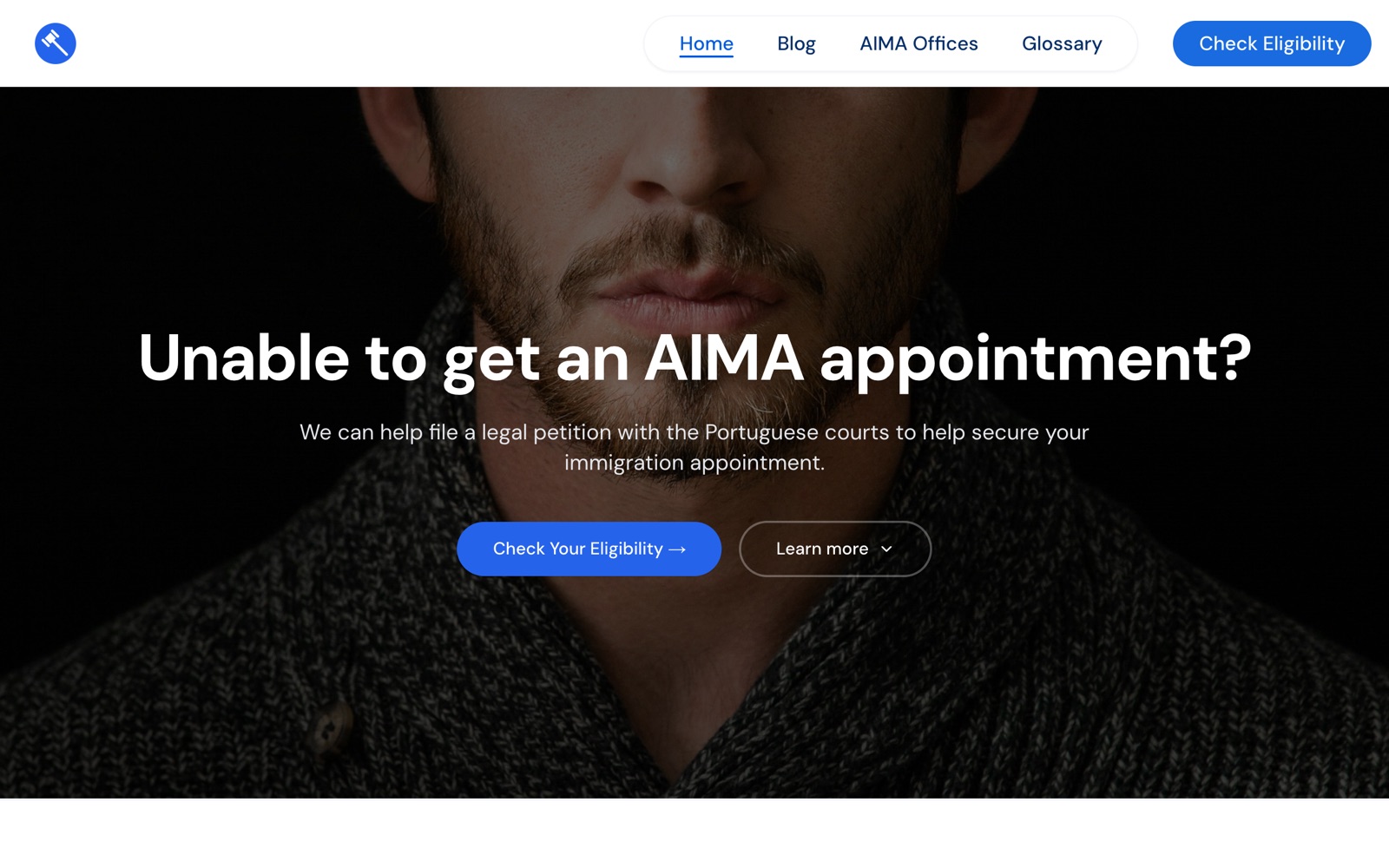 Immigration Legal Support — screenshot