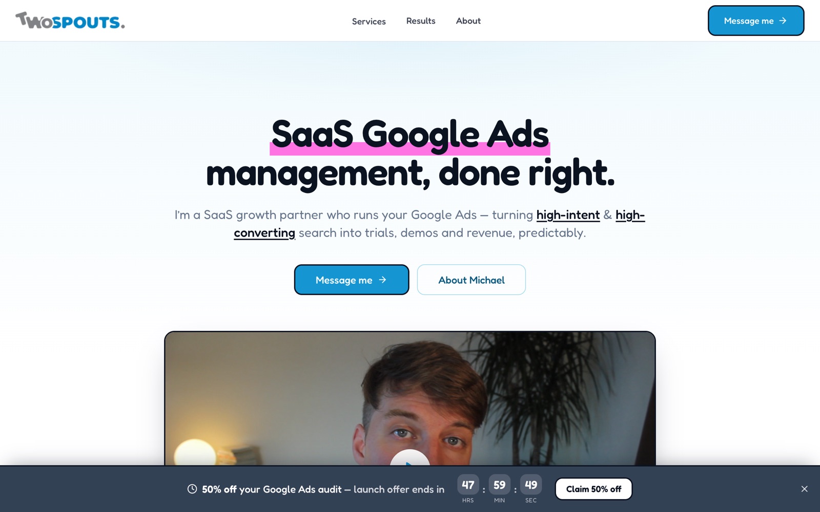 Two Spouts — screenshot